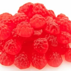 Albanese Gummi Candy Gummi Red Raspberries 1 Pound Bulk Gummy Candy